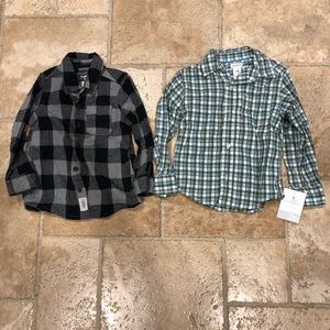 Toddler Boys Button Down Shirts